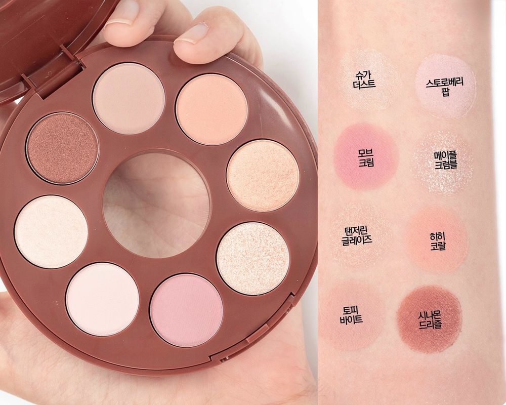 彩妝品化身童話故事！TONYMOLY「動物方城市」聯名彩妝登場，甜甜圈八色眼影、動物掌唇頰霜...，可愛受不了！-8