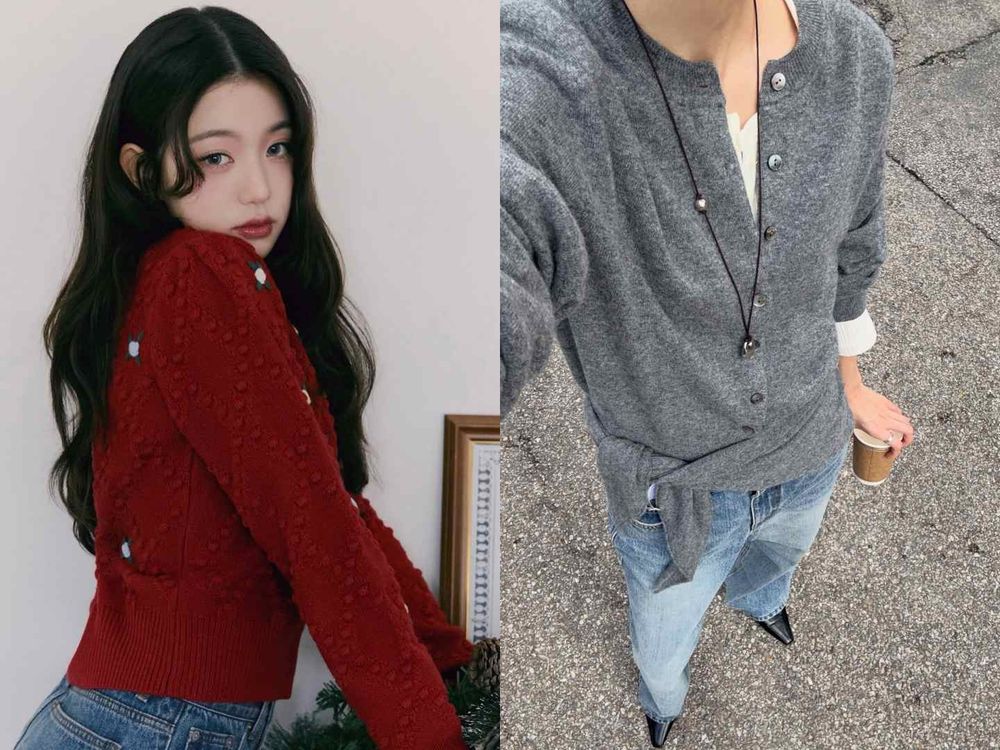 怎麼穿擺脫肉粽感？6招韓妞秋冬「針織毛衣」時髦穿搭法！每一招都不發胖、超顯瘦！-6