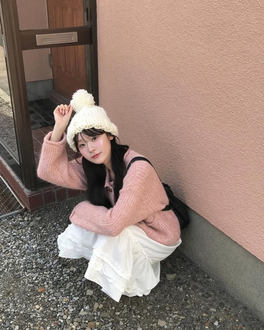 怎麼穿擺脫肉粽感？6招韓妞秋冬「針織毛衣」時髦穿搭法！每一招都不發胖、超顯瘦！-13