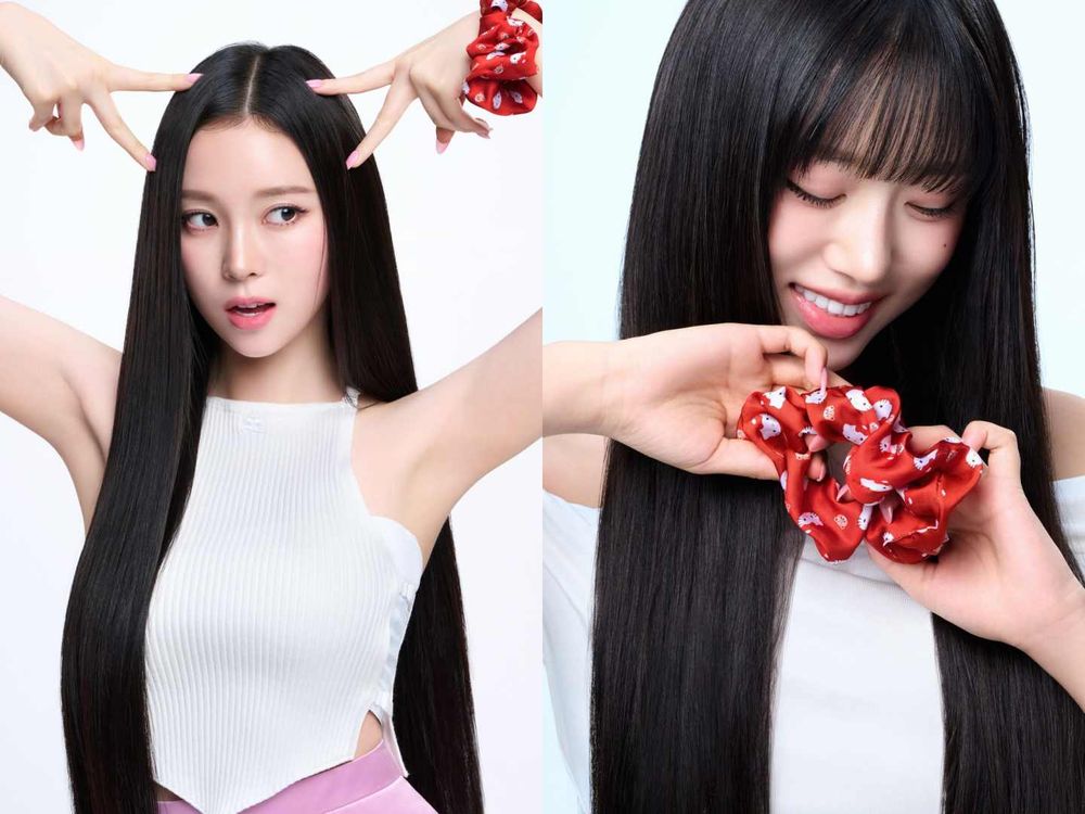 貓系MEOVV全團愛慘了！巴黎萊雅人氣髮油夢幻聯名Hello Kitty，凱蒂貓髮圈＋小金瓶超萌包裝、三麗鷗粉絲快衝呀！-10