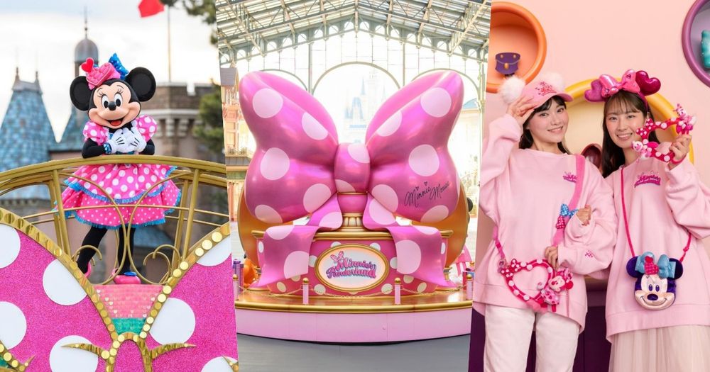 東京迪士尼「米妮主題樂園」回來了！超可愛「巨大蝴蝶結裝置、限定愛心米妮周邊」亮點一次看！-1