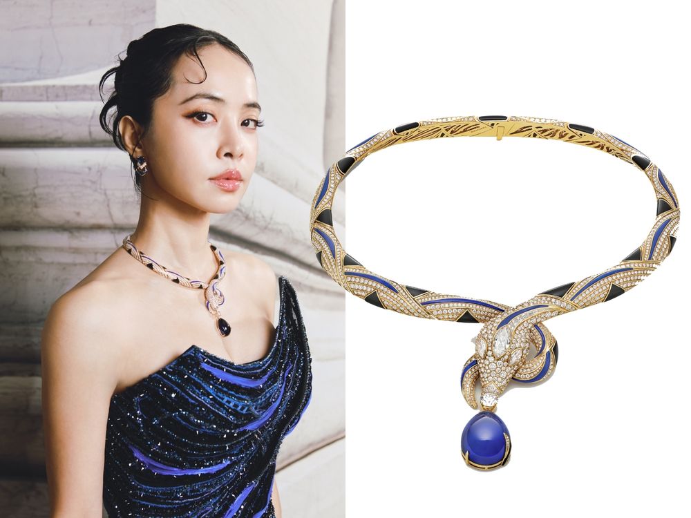 看不出來差20歲！？蔡依林、吳磊在寶格麗活動合體！頂級珠寶、腕錶加持女神閃閃發光！-2