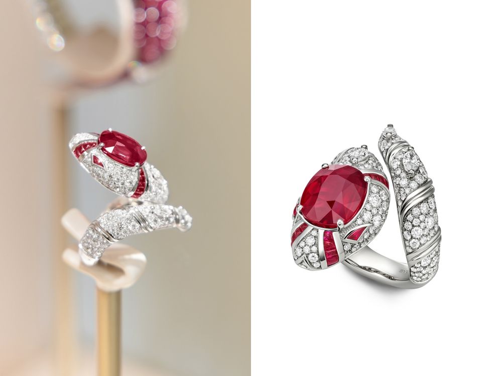 看不出來差20歲！？蔡依林、吳磊在寶格麗活動合體！頂級珠寶、腕錶加持女神閃閃發光！-8