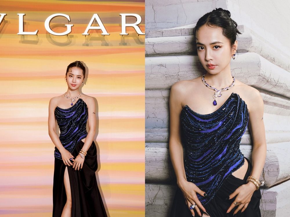看不出來差20歲！？蔡依林、吳磊在寶格麗活動合體！頂級珠寶、腕錶加持女神閃閃發光！-16
