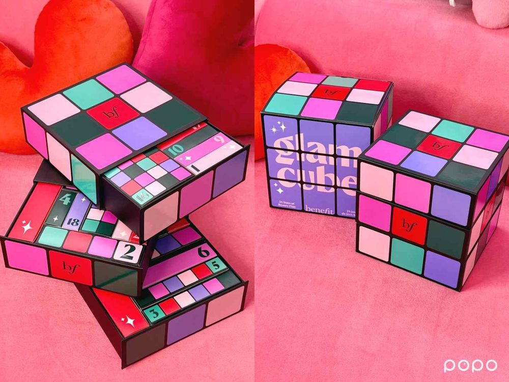 2025聖誕交換禮物推薦！benefit倒數月曆隱藏驚喜、千元入手萬元美妝，然竣同款毛孔隱形露、染唇液禮盒超划算！-2