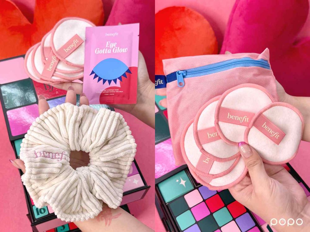 2025聖誕交換禮物推薦！benefit倒數月曆隱藏驚喜、千元入手萬元美妝，然竣同款毛孔隱形露、染唇液禮盒超划算！-10