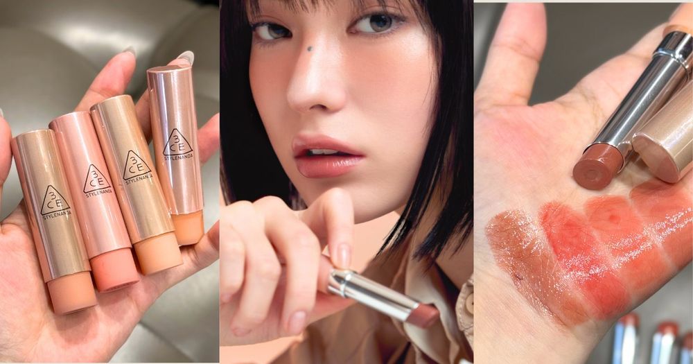 韓妞人手一支3CE「淡顏潤唇膏」台灣開賣！精緻甜甜圈膏體＋養膚精粹，精選人氣4色一抹融膚顯白！-1