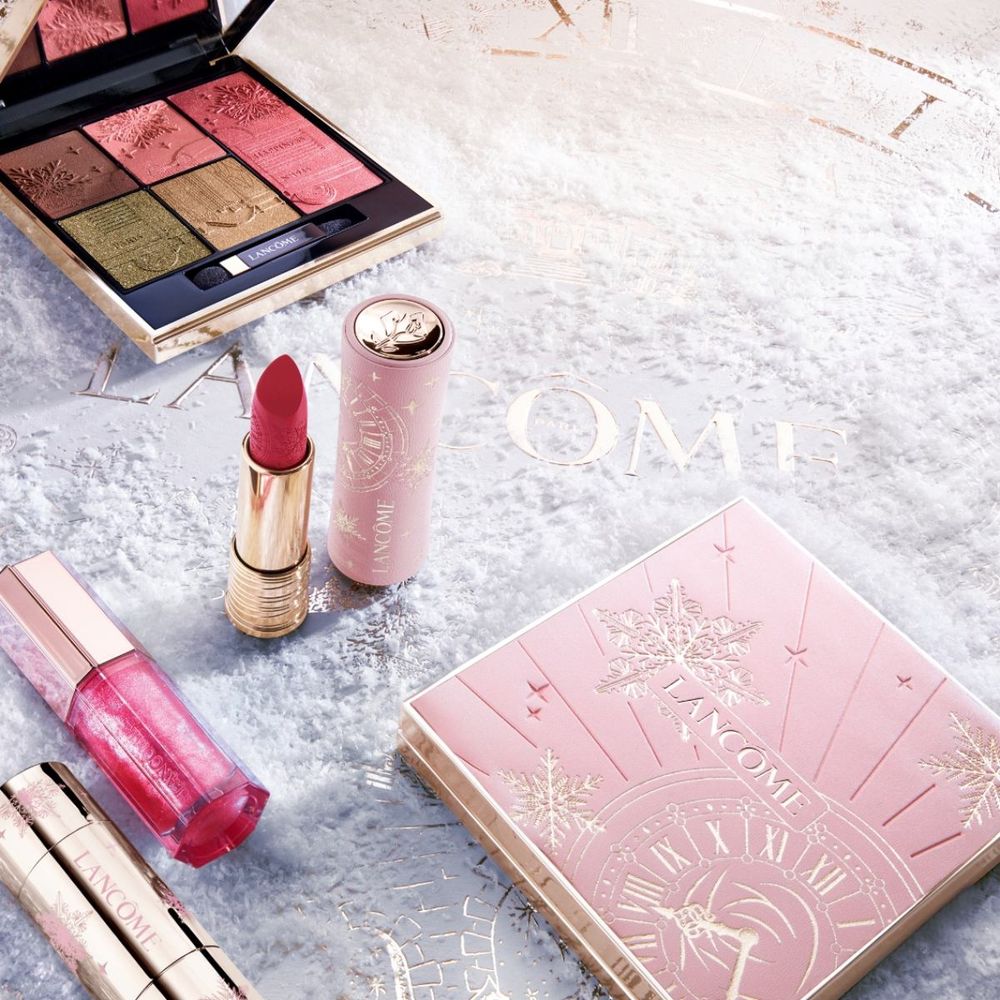 2025蘭蔻90週年聖誕限定彩妝美瘋了！奧賽時鐘絕美眼彩盤、絲絨小蠻腰、精華果凍唇蜜...引爆斷貨預感！-5