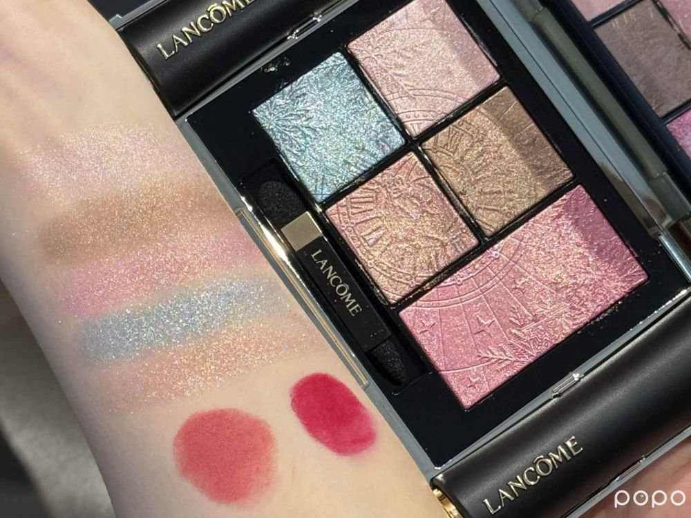 2025蘭蔻90週年聖誕限定彩妝美瘋了！奧賽時鐘絕美眼彩盤、絲絨小蠻腰、精華果凍唇蜜...引爆斷貨預感！-15