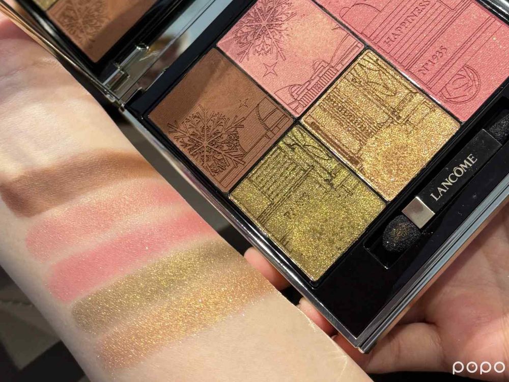 2025蘭蔻90週年聖誕限定彩妝美瘋了！奧賽時鐘絕美眼彩盤、絲絨小蠻腰、精華果凍唇蜜...引爆斷貨預感！-17