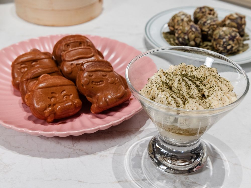 饗食天堂插旗林口！「紫薯福粿球、青醬炭烤羊肩排」12道限定料理一次看，還有超療癒港點推車要吃！-6