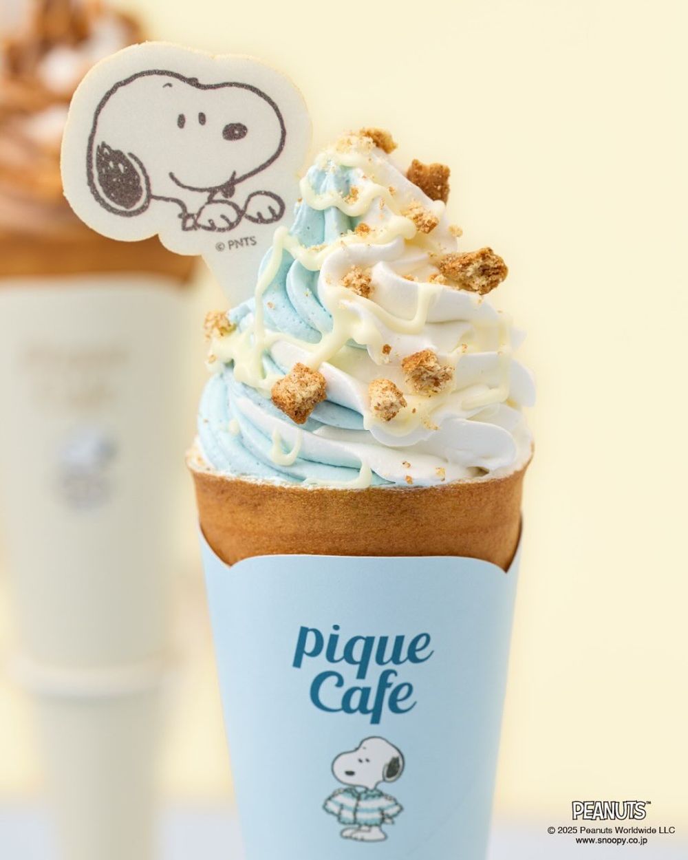 Gelato Pique Cafe跟史努比聯名了！萌炸「史努比棉花糖拿鐵、查理布朗花生醬可麗餅」Q到捨不得吃！-10