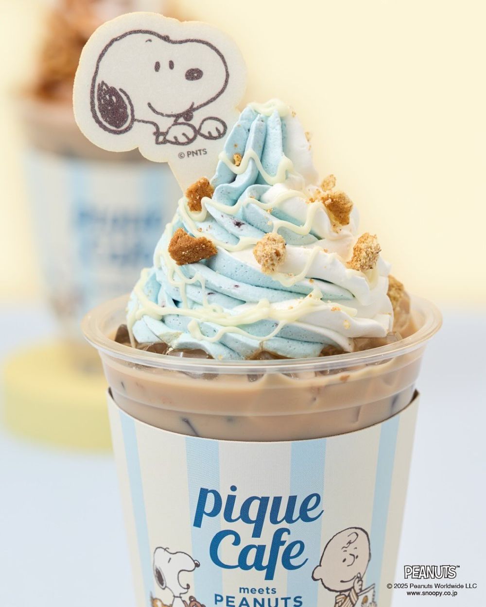 Gelato Pique Cafe跟史努比聯名了！萌炸「史努比棉花糖拿鐵、查理布朗花生醬可麗餅」Q到捨不得吃！-16