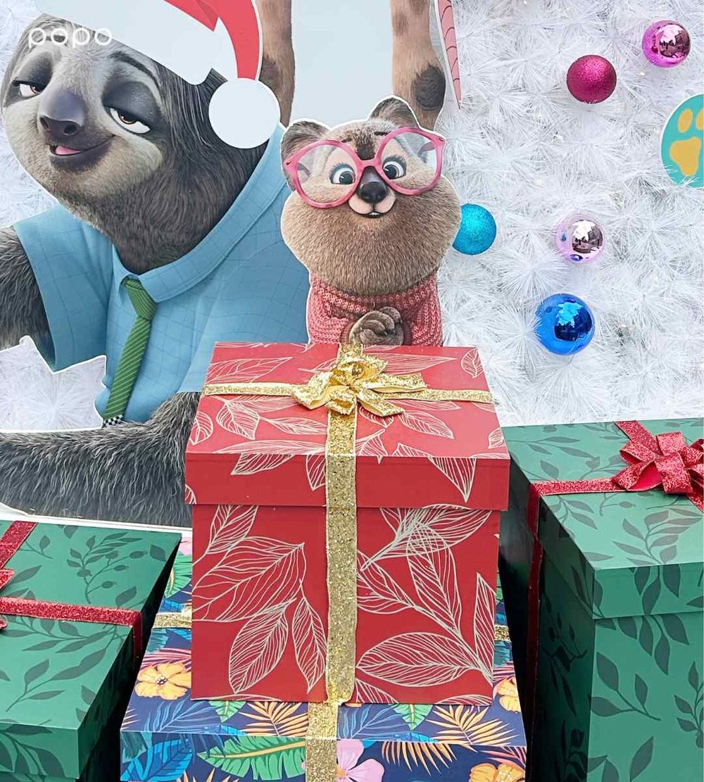 2025聖誕節必拍「動物方城市2聖誕樹」！雪白聖誕樹+狐狸紅綠燈太欠拍、新角色矮袋鼠也現身！-8