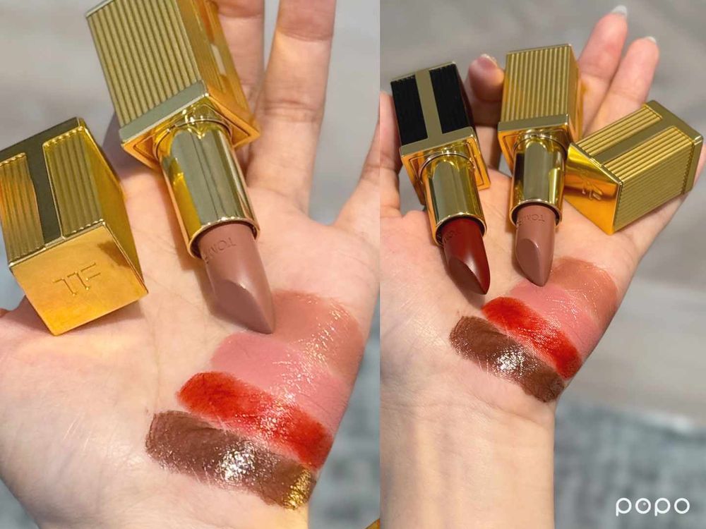 年度必擁有頂奢唇膏！TOM FORD設計師唇膏換上限量T字＋雕紋外殼，2025聖誕限定「雪白彩妝」飄仙氣！-5