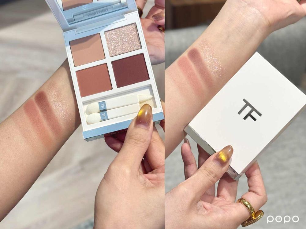 年度必擁有頂奢唇膏！TOM FORD設計師唇膏換上限量T字＋雕紋外殼，2025聖誕限定「雪白彩妝」飄仙氣！-15