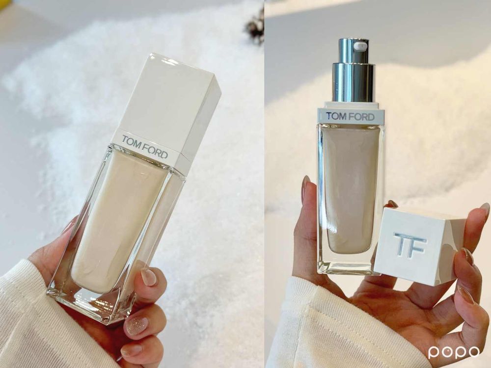 年度必擁有頂奢唇膏！TOM FORD設計師唇膏換上限量T字＋雕紋外殼，2025聖誕限定「雪白彩妝」飄仙氣！-16