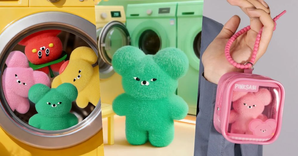 社群爆紅Wasabi Bear又有新品了！萌翻「芥末熊外出小夥伴」盲盒吊飾還附娃包、台灣這天開賣！-1