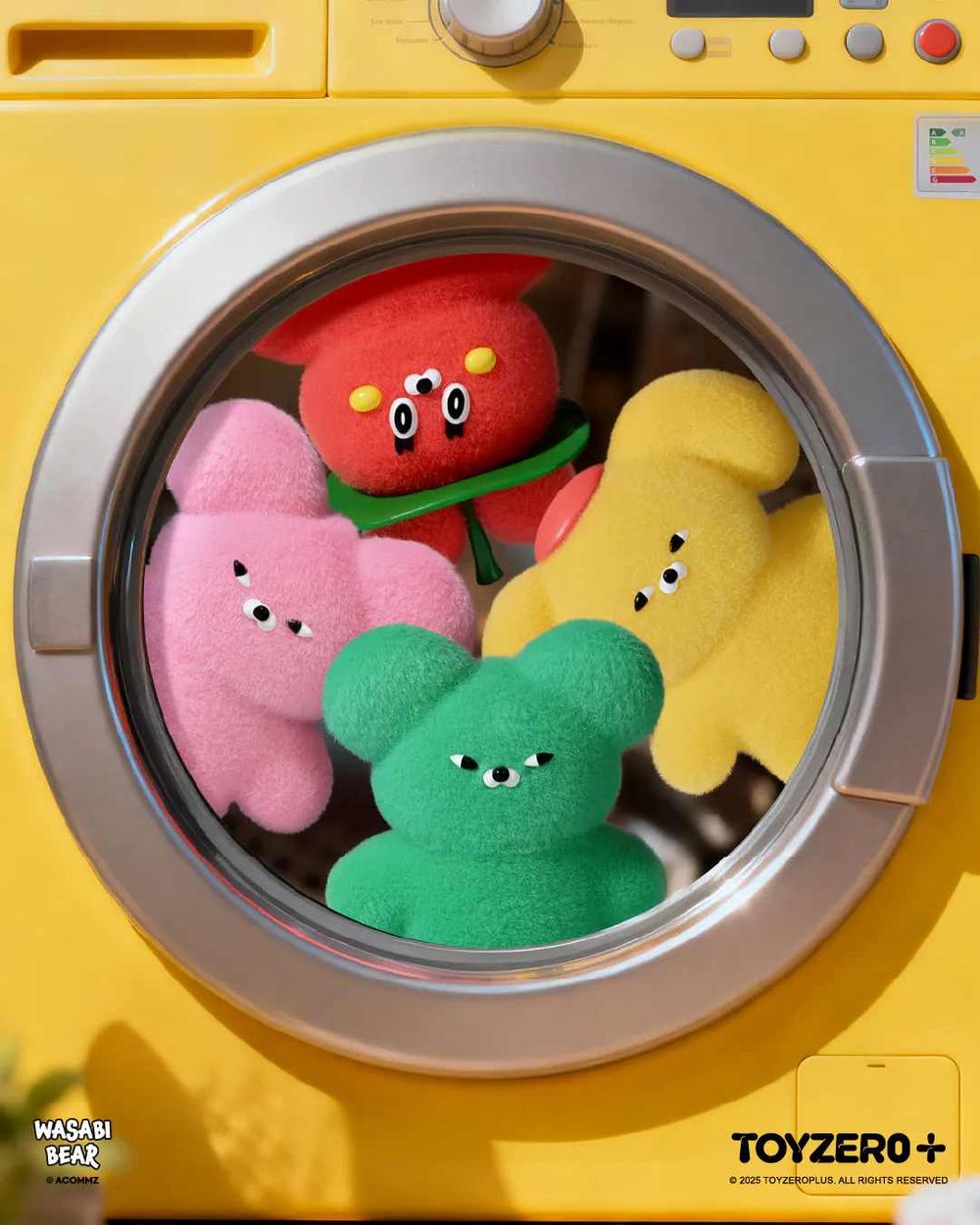 社群爆紅Wasabi Bear又有新品了！萌翻「芥末熊外出小夥伴」盲盒吊飾還附娃包、台灣這天開賣！-2