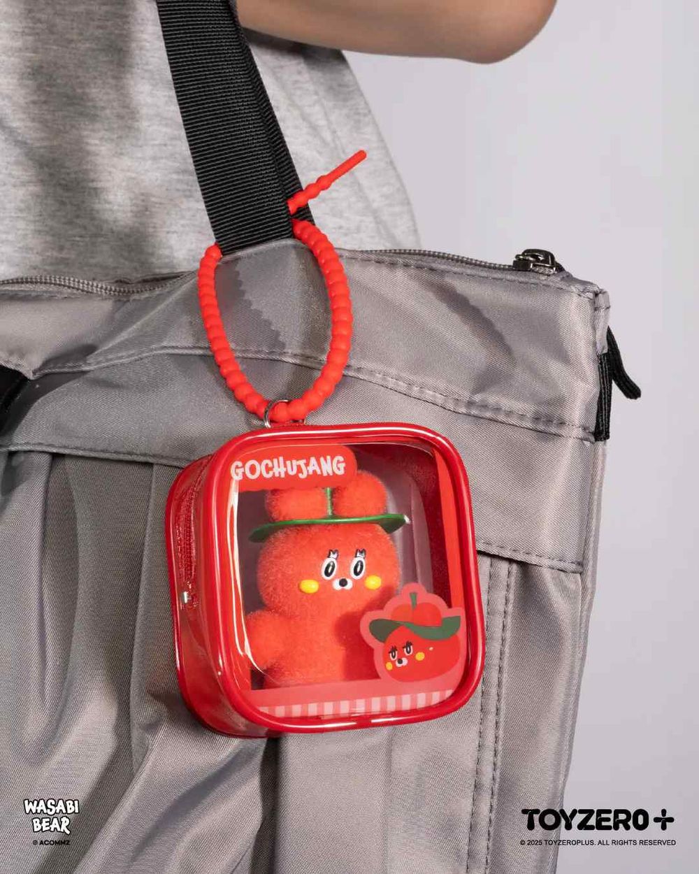 社群爆紅Wasabi Bear又有新品了！萌翻「芥末熊外出小夥伴」盲盒吊飾還附娃包、台灣這天開賣！-13