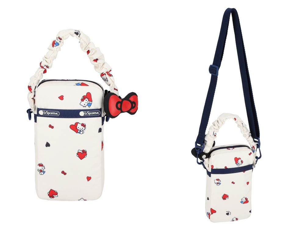 今年別再錯過！LeSportsac再度聯名Hello Kitty「蝴蝶結愛心包」可愛爆！手慢搶不到！-4
