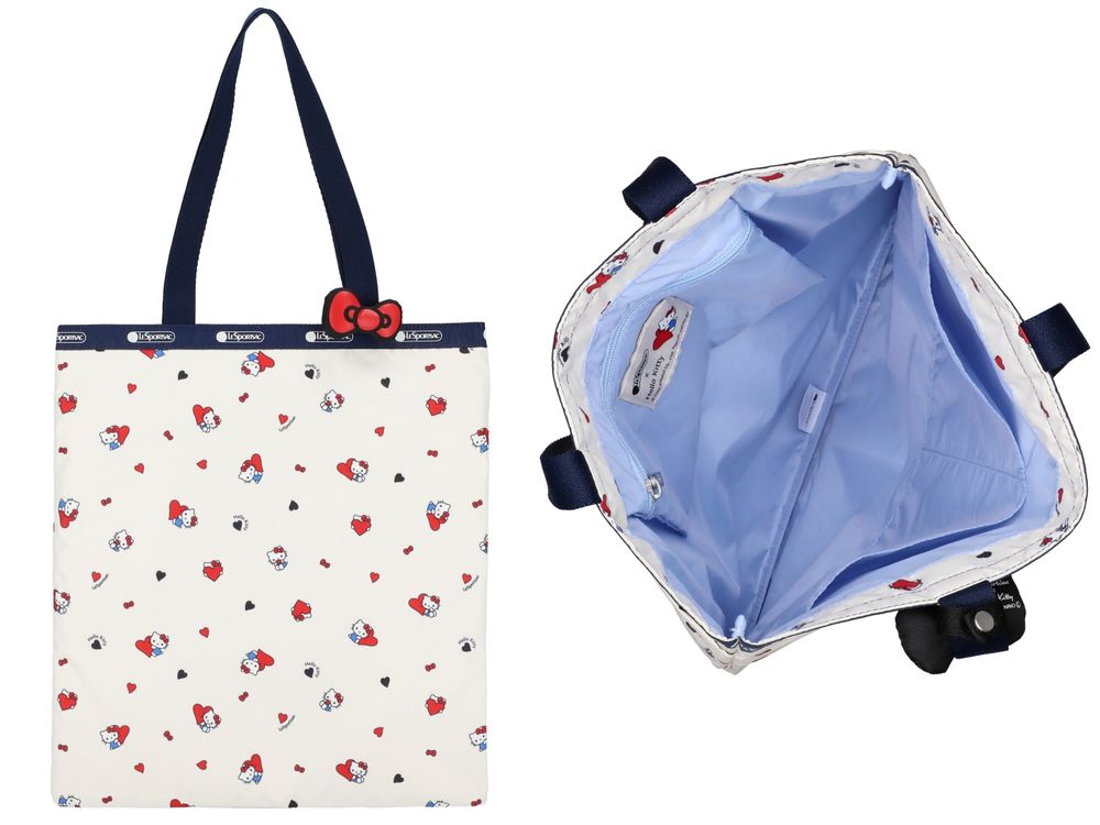 今年別再錯過！LeSportsac再度聯名Hello Kitty「蝴蝶結愛心包」可愛爆！手慢搶不到！-3