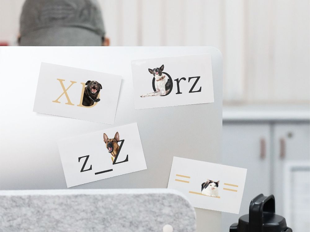 狗奴快下載！超萌《華康浪狗狗體2.0》把流浪狗化身實用注音&顏文字、「這裡」還能列印可愛小圖卡！-10