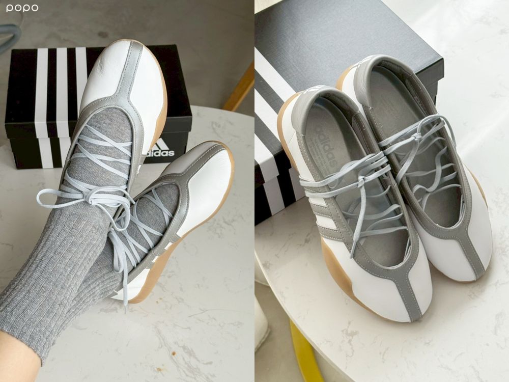 愛迪達又來放火！4大新爆款「芭蕾瑪莉珍鞋」推薦！Samba奶油新色超美、這雙韓妞都在瘋！-4