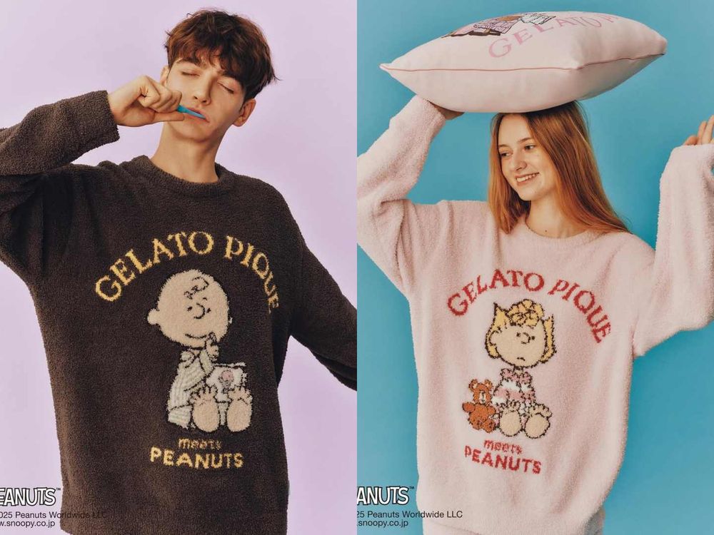 這波真的忍不了！GELATO PIQUE史努比聯名可愛爆擊！軟綿睡衣、襪子...連小孩外套我都要！-5
