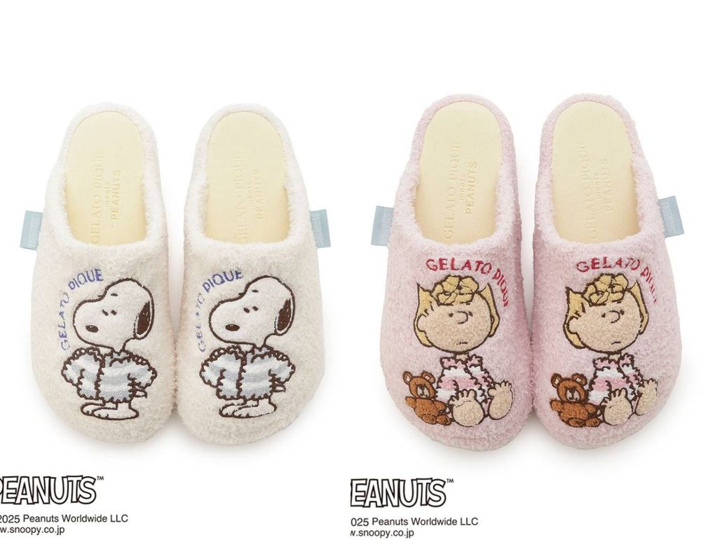 這波真的忍不了！GELATO PIQUE史努比聯名可愛爆擊！軟綿睡衣、襪子...連小孩外套我都要！-13