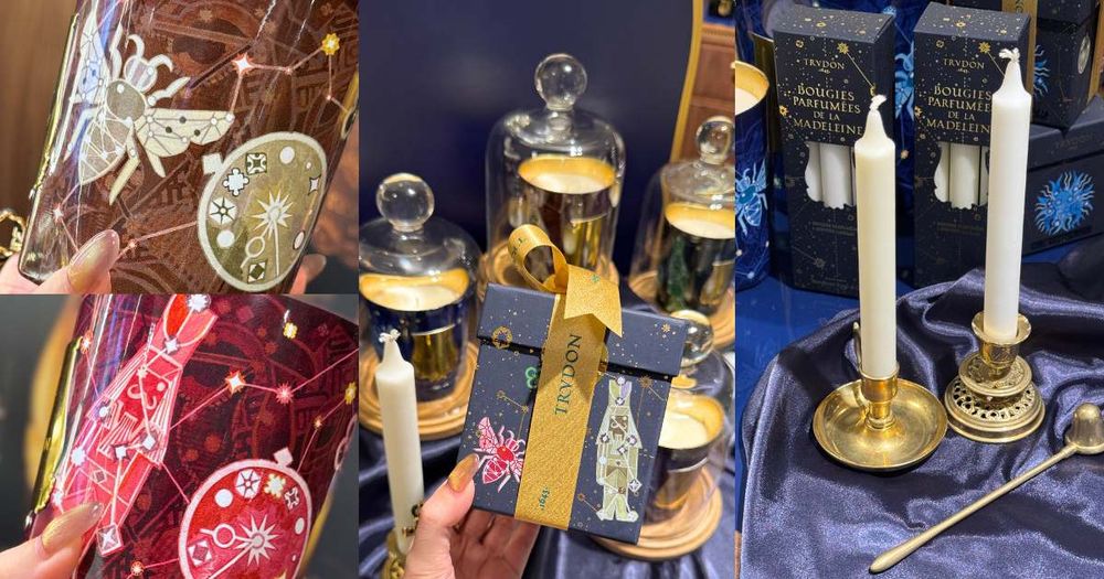  高級又柔軟的聖誕香氣降臨！TRUDON「星界系列」收藏級手繪香氛燭杯，冷杉、肉桂香草、熱紅酒香，節慶氣氛拉滿！-1