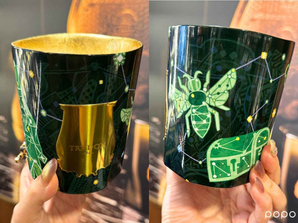 高級又柔軟的聖誕香氣降臨！TRUDON「星界系列」收藏級手繪香氛燭杯，冷杉、肉桂香草、熱紅酒香，節慶氣氛拉滿！-7