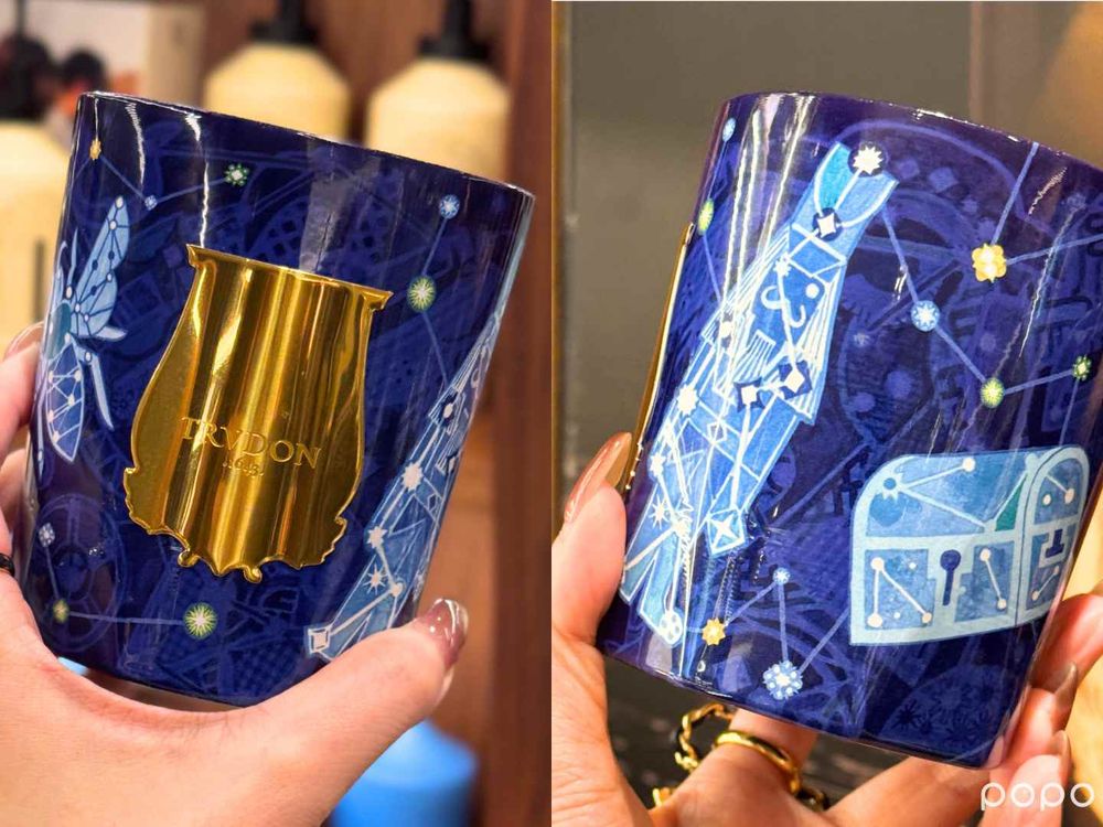  高級又柔軟的聖誕香氣降臨！TRUDON「星界系列」收藏級手繪香氛燭杯，冷杉、肉桂香草、熱紅酒香，節慶氣氛拉滿！-6