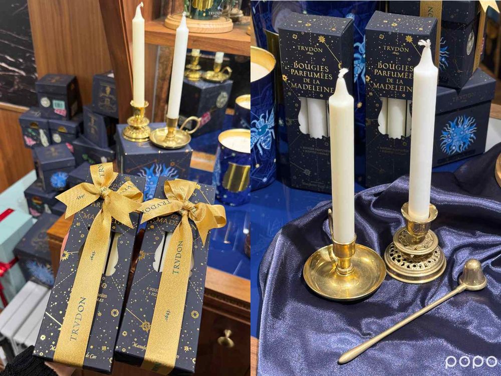  高級又柔軟的聖誕香氣降臨！TRUDON「星界系列」收藏級手繪香氛燭杯，冷杉、肉桂香草、熱紅酒香，節慶氣氛拉滿！-2