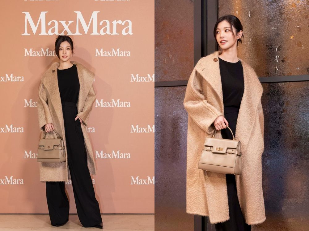 惠利Max Mara活動高清照來了！粉紅熊寶寶大衣超可愛、人生必收「駝色大衣」買了穿一輩子！-7