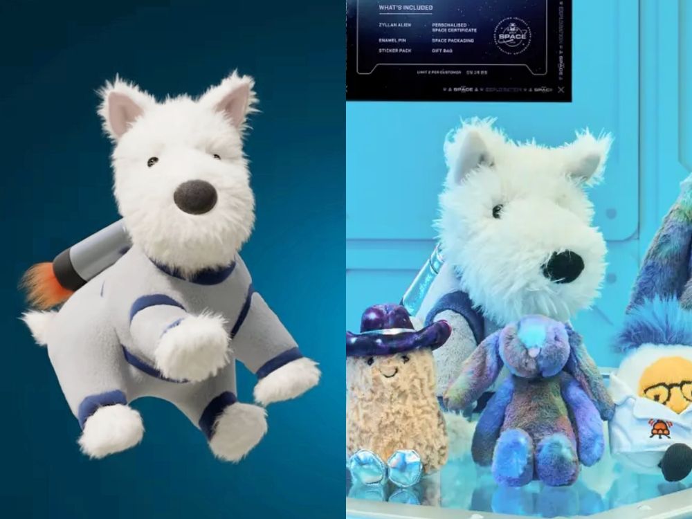 Jellycat太空主題快閃店在首爾！超可愛限定「太空人狗狗、銀河色系兔兔、科學家水煮蛋」全都太想買！-3