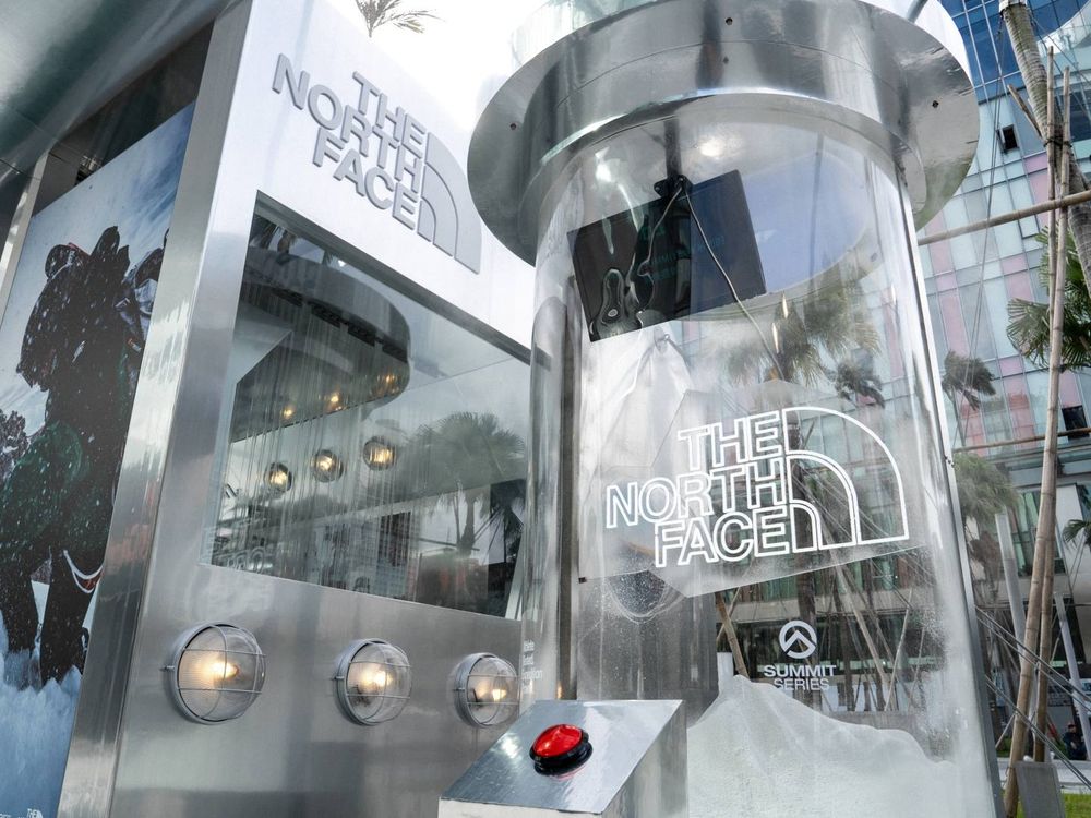 明星都指定戶外運動品牌！The North Face「北面巔峰極地實驗室」快閃店、空降台北大巨蛋！-2