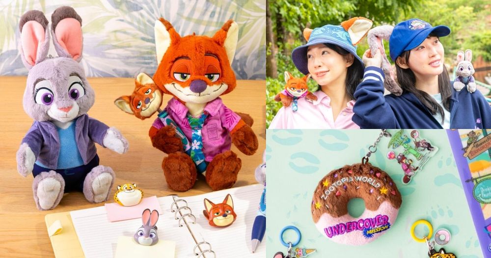 東京迪士尼最新必買周邊！《動物方城市2》胡尼克絨毛玩偶、茱蒂帽子、甜甜圈吊飾這天可愛開賣！-1