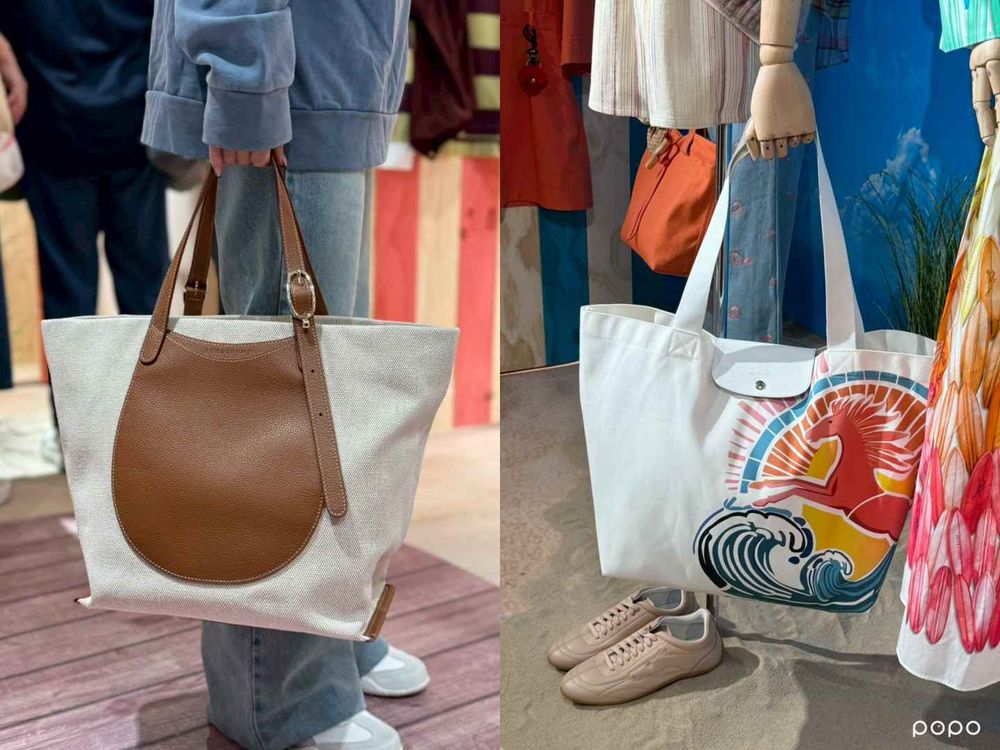 Longchamp又來逼人發瘋！最新「針織綁帶包、麂皮瑪莉珍鞋」預計成為今年必搶爆款！-9