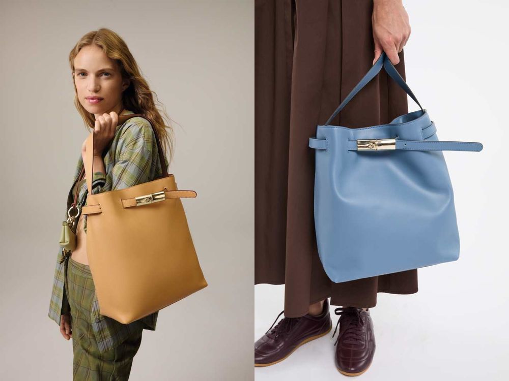 Longchamp又來逼人發瘋！最新「針織綁帶包、麂皮瑪莉珍鞋」預計成為今年必搶爆款！-12