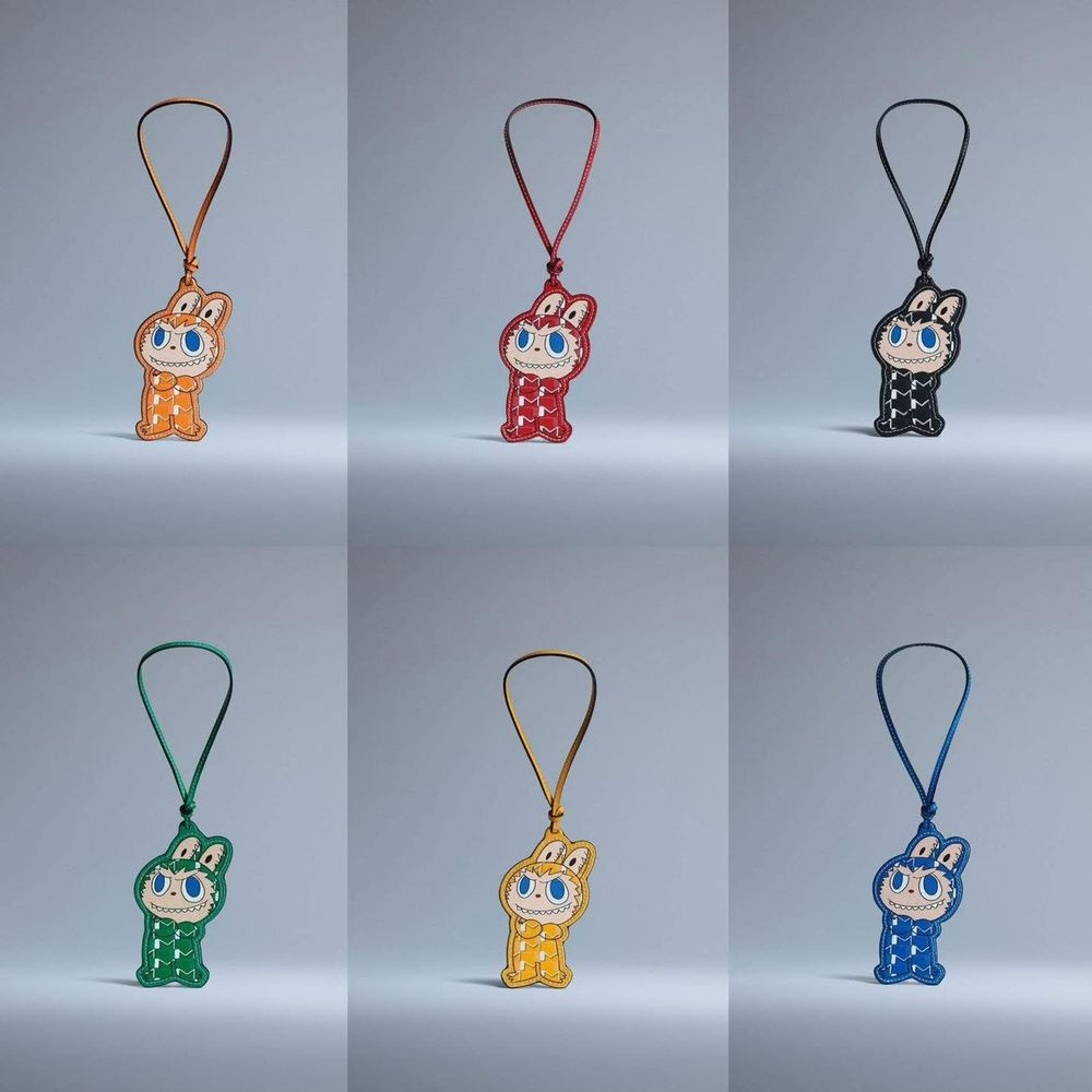 絕對發瘋！Moynat驚喜聯名Labubu！連 Lisa也淪陷搶揹「這咖」、六色吊飾必收藏！-17