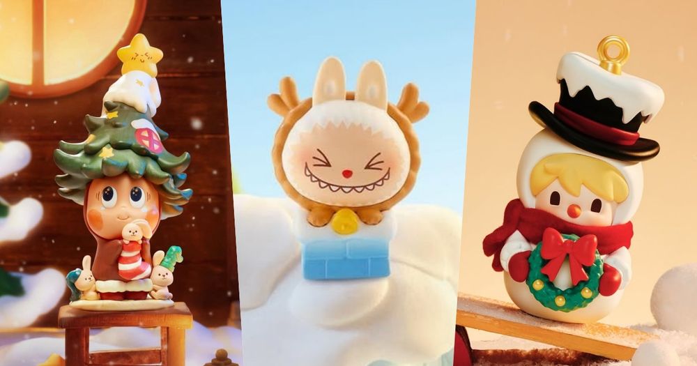 2025聖誕節限定泡泡瑪特必買新品推薦！「聖誕樹星星人公仔、麋鹿LABUBU小萌粒」全都Q翻！-1