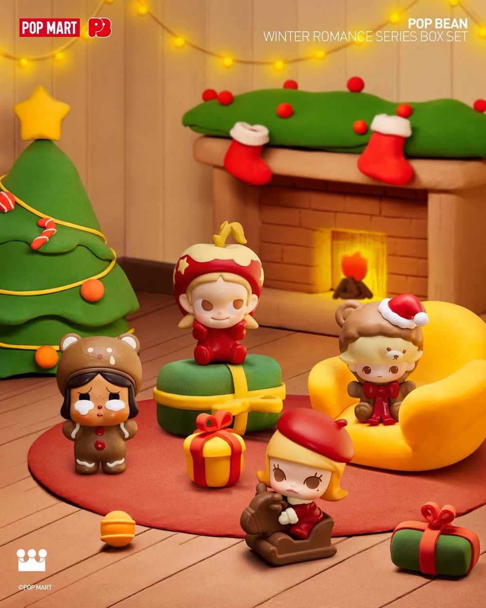 2025聖誕節限定泡泡瑪特必買新品推薦！「聖誕樹星星人公仔、麋鹿LABUBU小萌粒」全都Q翻！-4
