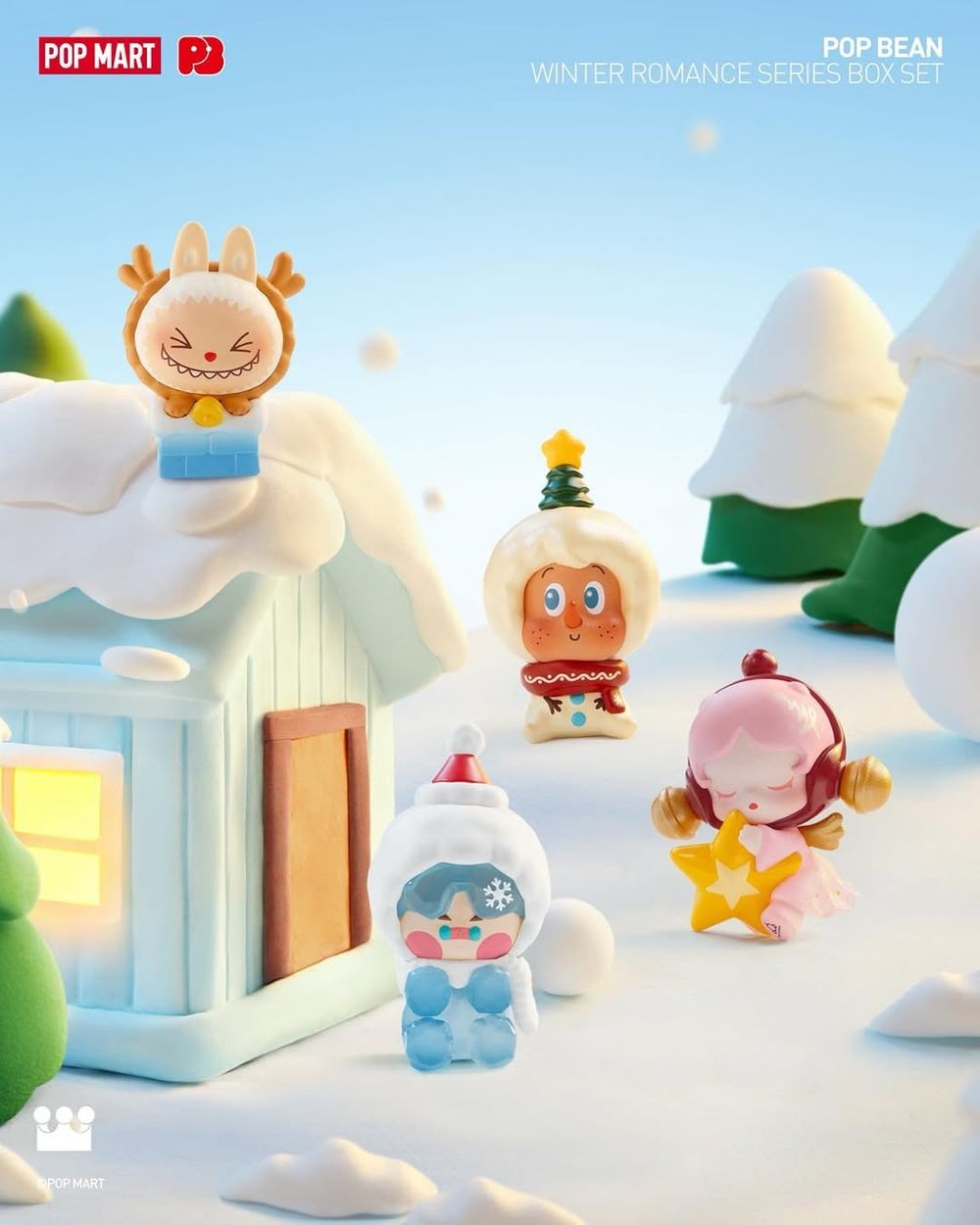 2025聖誕節限定泡泡瑪特必買新品推薦！「聖誕樹星星人公仔、麋鹿LABUBU小萌粒」全都Q翻！-3