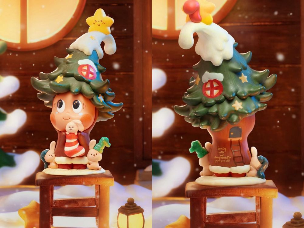 2025聖誕節限定泡泡瑪特必買新品推薦！「聖誕樹星星人公仔、麋鹿LABUBU小萌粒」全都Q翻！-8