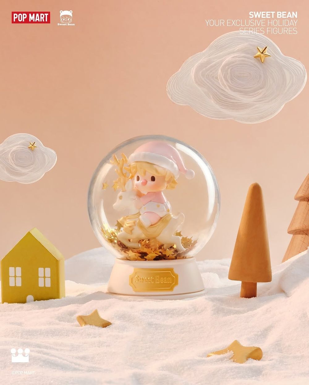 2025聖誕節限定泡泡瑪特必買新品推薦！「聖誕樹星星人公仔、麋鹿LABUBU小萌粒」全都Q翻！-13