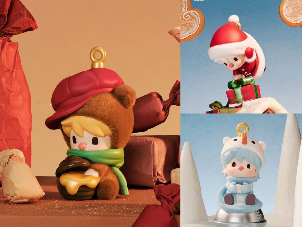 2025聖誕節限定泡泡瑪特必買新品推薦！「聖誕樹星星人公仔、麋鹿LABUBU小萌粒」全都Q翻！-11