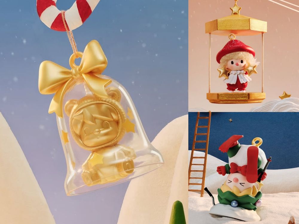 2025聖誕節限定泡泡瑪特必買新品推薦！「聖誕樹星星人公仔、麋鹿LABUBU小萌粒」全都Q翻！-12