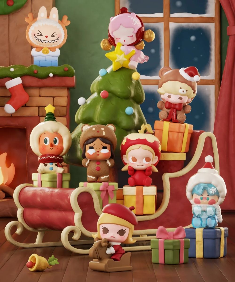 2025聖誕節限定泡泡瑪特必買新品推薦！「聖誕樹星星人公仔、麋鹿LABUBU小萌粒」全都Q翻！-14