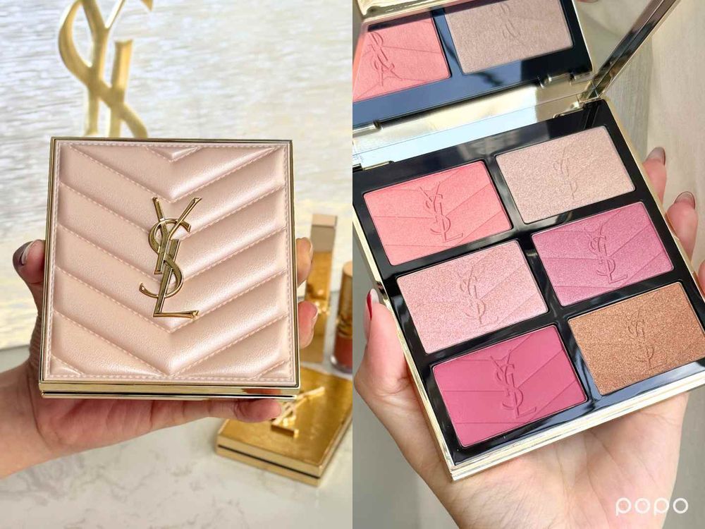 2025聖誕限定打亮推薦！肌膚之鑰、嬌蘭、MAC...，PRADA香蕉潤唇膏帶金閃、迪奧金燦藤格紋外殼太夢幻！-7